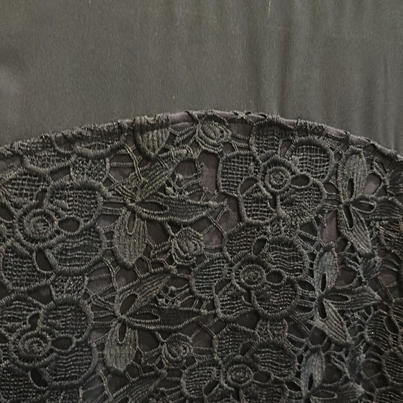 Greylin Navy Embroidery and Feather Blouse - Picture 3 of 6